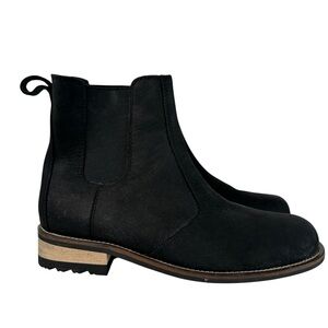 Kodiak Gorpcore Alma Black Leather Chelsea Boots Lug Sole Waterproof Winter 9